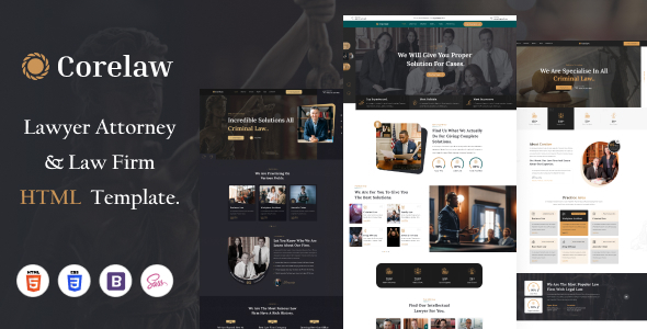 Corelaw - Law Firm, Lawyer & Legal Service HTML Template Corelaw - Law Firm, Lawyer & Legal Service HTML Template