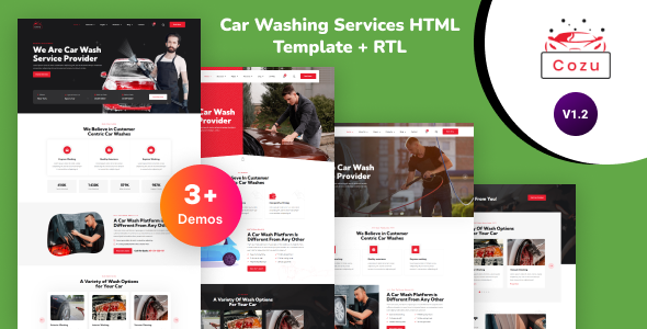 Cozu - Car Washing Services Bootstrap 5 Template Cozu - Car Washing Services Bootstrap 5 Template