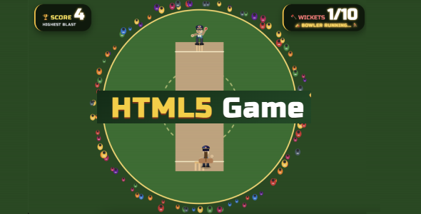 Cricket Blitz - Arcade HTML5 Game Template Cricket Blitz - Arcade HTML5 Game Template