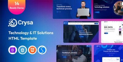 Crysa - Technology & IT Services HTML Template