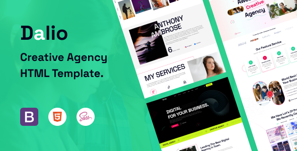 Dalio - Creative Agency HTML Template Dalio - Creative Agency HTML Template
