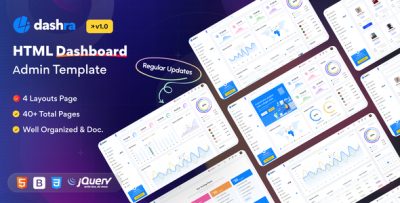 Dashra - Bootstrap Admin Dashboard Template