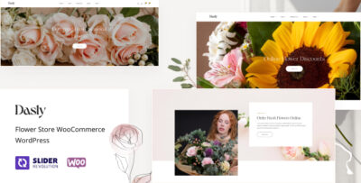 Dasly - Flower Store WooCommerce WordPress Theme