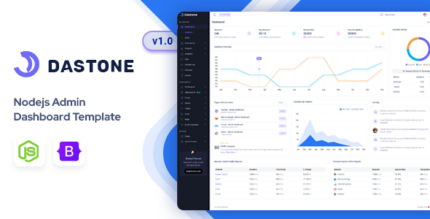 Dastone - Node Js Admin & Dashboard Template