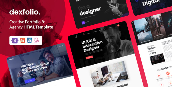 Dexfolio - Creative Portfolio & Agency HTML Template Dexfolio - Creative Portfolio & Agency HTML Template