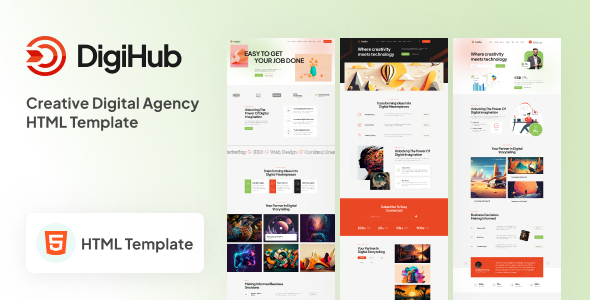 DigiHub - Digital Agency HTML Template DigiHub - Digital Agency HTML Template