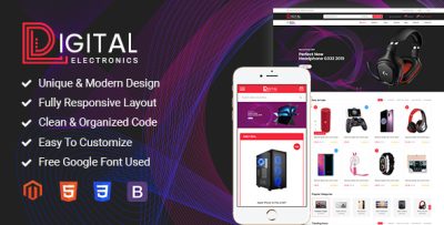 Digital - Responsive Magento 2 Shopping Theme
