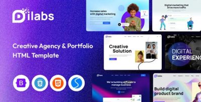 Dilabs - Creative Digital Agency HTML Template