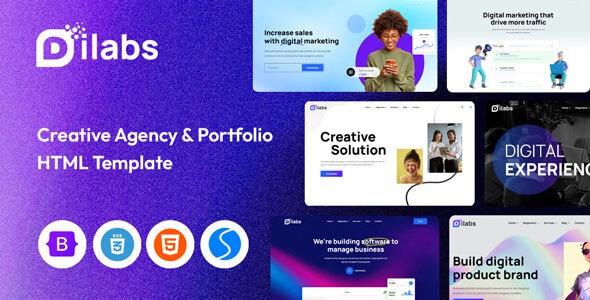 Dilabs - Creative Digital Agency HTML Template Dilabs - Creative Digital Agency HTML Template