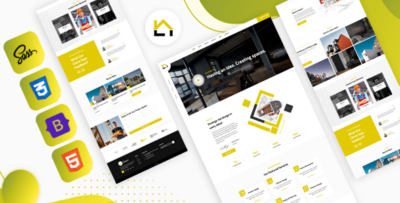 Dixen - Modern Responsive Creative Architecture Bootstrap 5 Template