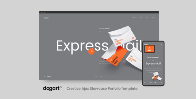 Dogart - Personal Portfolio Template