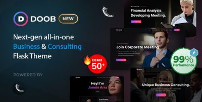 Doob - Business & Consulting Flask Template
