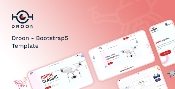 Droon - Drone Shop Single Product template Droon - Drone Shop Single Product template