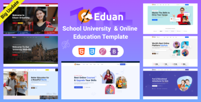 Eduan - Education, LMS & Online Course HTML Template
