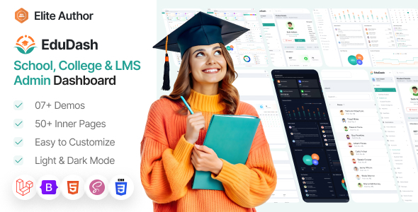 Edudash - Laravel - School College & LMS Admin Dashboard Template Edudash - Laravel - School College & LMS Admin Dashboard Template