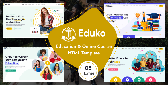 Eduko - Online Course & Education HTML5 Template Eduko - Online Course & Education HTML5 Template