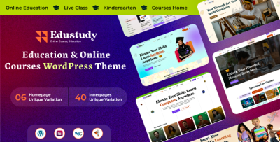 EduStudy - Education & Online Course WordPress Theme