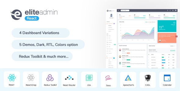 Elite React Admin Template Elite React Admin Template