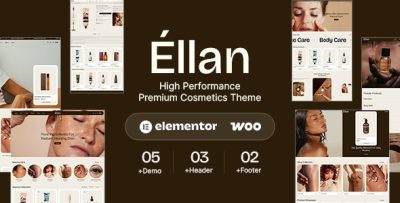 Ellan - Beauty & Skincare WordPress WooCommerce Theme