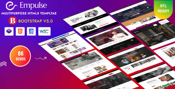 Empulse - The Multipurpose Responsive HTML5 Template Empulse - The Multipurpose Responsive HTML5 Template