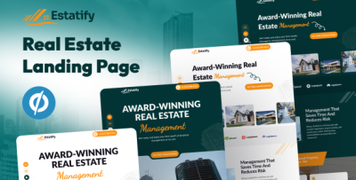 Estatify - Real Estate Unbounce Template