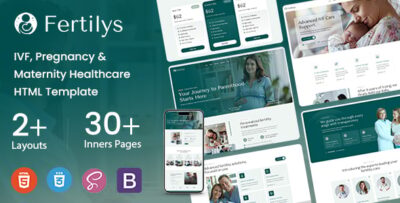 Fertilys - IVF, Pregnancy & Maternity Healthcare HTML Template
