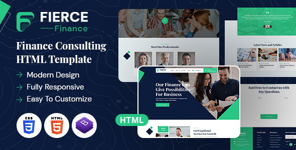 Fierce Finance | HTML Template Fierce Finance | HTML Template