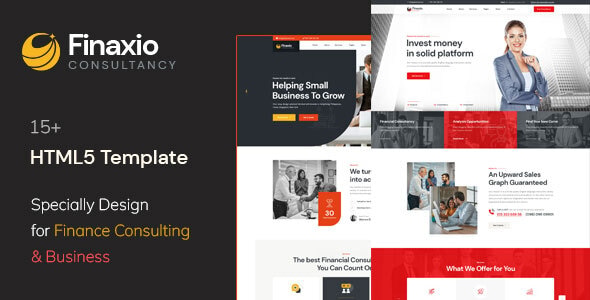Finaxio - Business and Finance Consulting HTML Template Finaxio - Business and Finance Consulting HTML Template