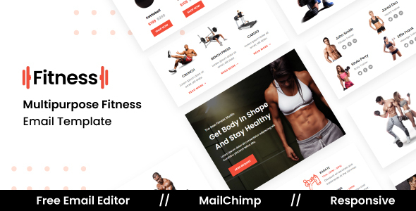 Fitness - Multipurpose Responsive Email Template Fitness - Multipurpose Responsive Email Template