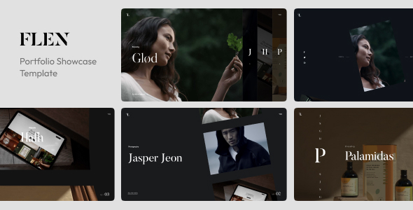 Flen - Agency & Portfolio Showcase Template Flen - Agency & Portfolio Showcase Template