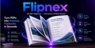Flipnex - 3D PDF Flipbook | HTML5 Interactive Reader