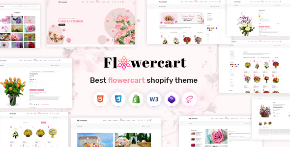 Flowercart - Flower Shop Shopify Theme OS 2.0 Flowercart - Flower Shop Shopify Theme OS 2.0