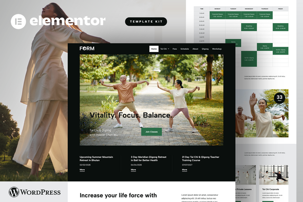Form - Tai Chi & Qigong Elementor Template Kit Form - Tai Chi & Qigong Elementor Template Kit