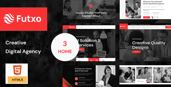 Futxo- Creative Digital Agency HTML5 Template Futxo- Creative Digital Agency HTML5 Template