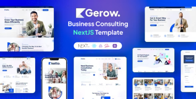 Gerow - Business Consulting NextJS 16 Template