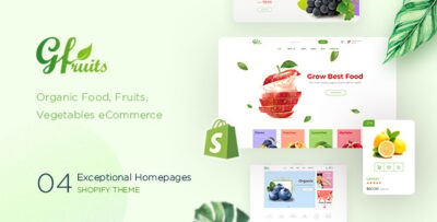 GFruits - Food eCommerce Shopify Theme