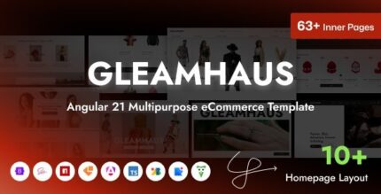 Gleamhaus - Angular Multipurpose eCommerce Template