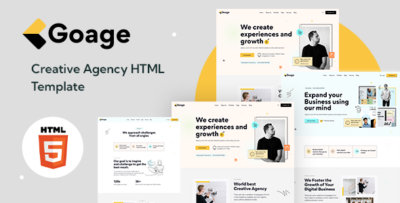 Goage - Creative Agency HTML Template