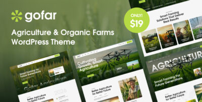 Gofar - Agriculture & Organic Farms WordPress Theme
