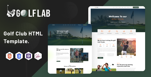 GolfLab - Golf Club HTML Template GolfLab - Golf Club HTML Template