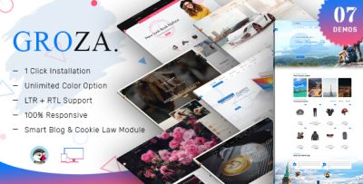Groza - Multipurpose Prestashop Responsive Theme
