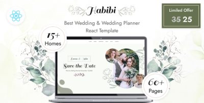 Habibi - Wedding & Wedding Planner React Template