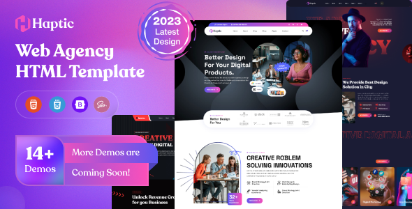 Haptic - Web Design Agency HTML Template Haptic - Web Design Agency HTML Template