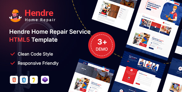 Hendre - Handyman & Multi-Purpose HTML5 Template Hendre - Handyman & Multi-Purpose HTML5 Template