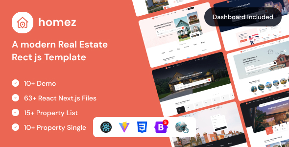 Homez - Real Estate ReactJS Template Homez - Real Estate ReactJS Template