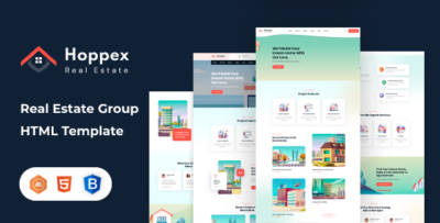 Hoppex - Real Estate and Architect HTML Template