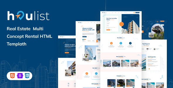 Houlist - Real Estate Group HTML Template Houlist - Real Estate Group HTML Template