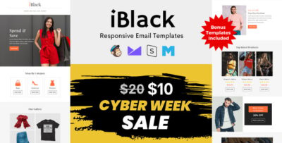 iBlack - Black Friday Email Newsletter Template
