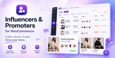 Influencers and Promoters for WooCommerce