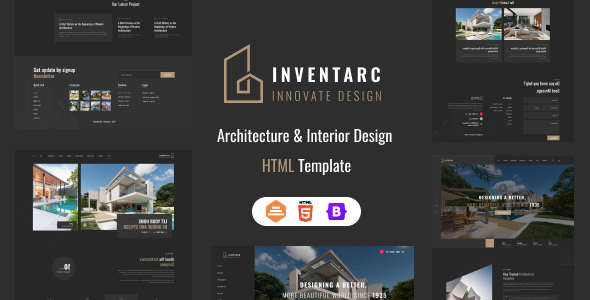 Inventarc - Architecture & Interior Design HTML Template Inventarc - Architecture & Interior Design HTML Template